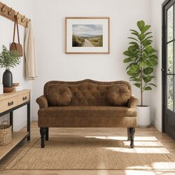 Practical Bench with Cushions Perfect for Everyday Use