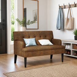 Versatile Bench with Backrest for Your Living Room