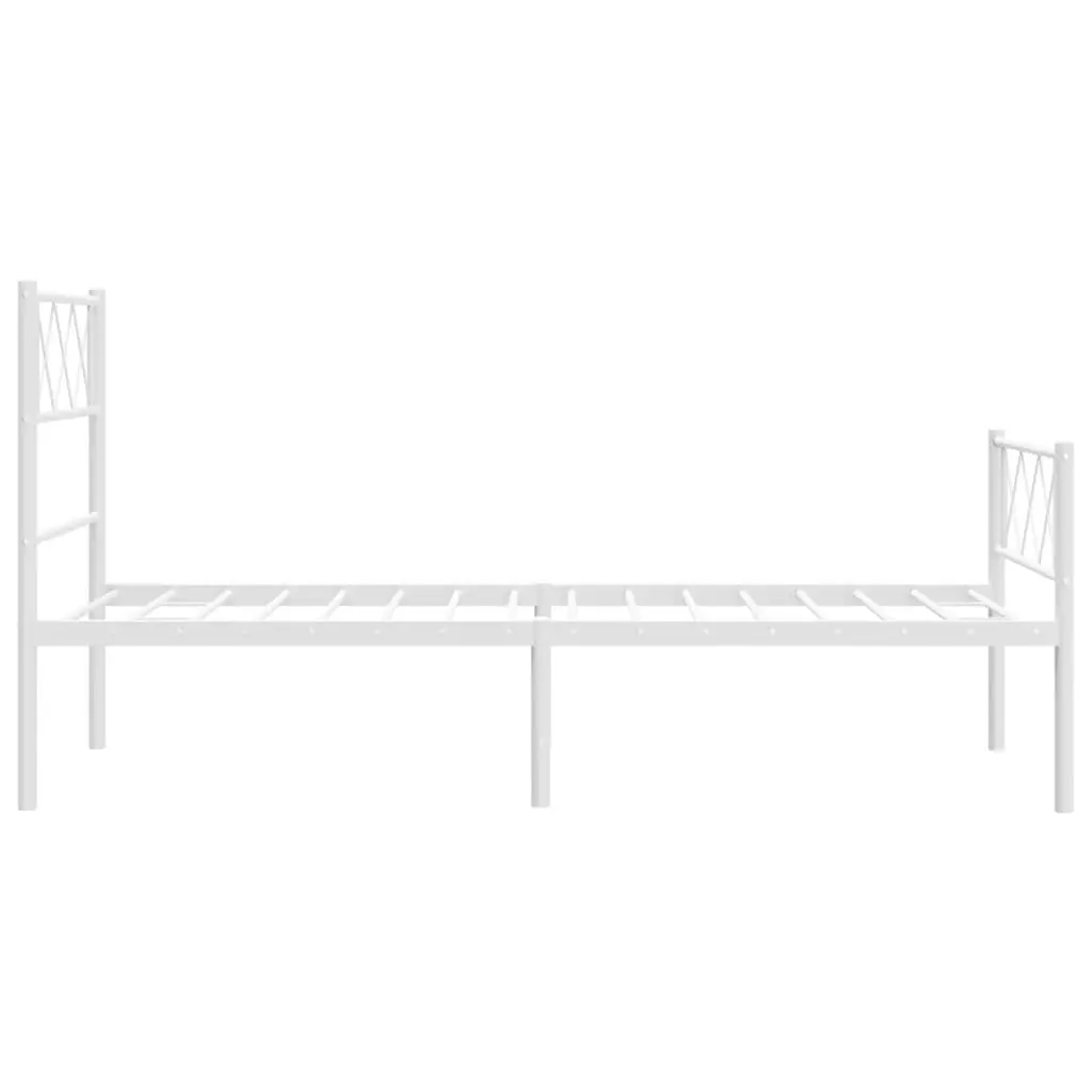 Metal Bed Frame King Single 107x203 cm