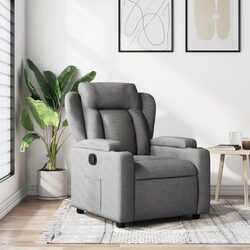 Comfortable Grey Recliner Chair for Relaxing Evenings