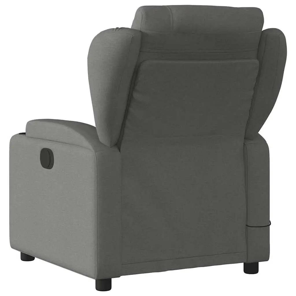 Grey Fabric Recliner for Relaxing Evenings