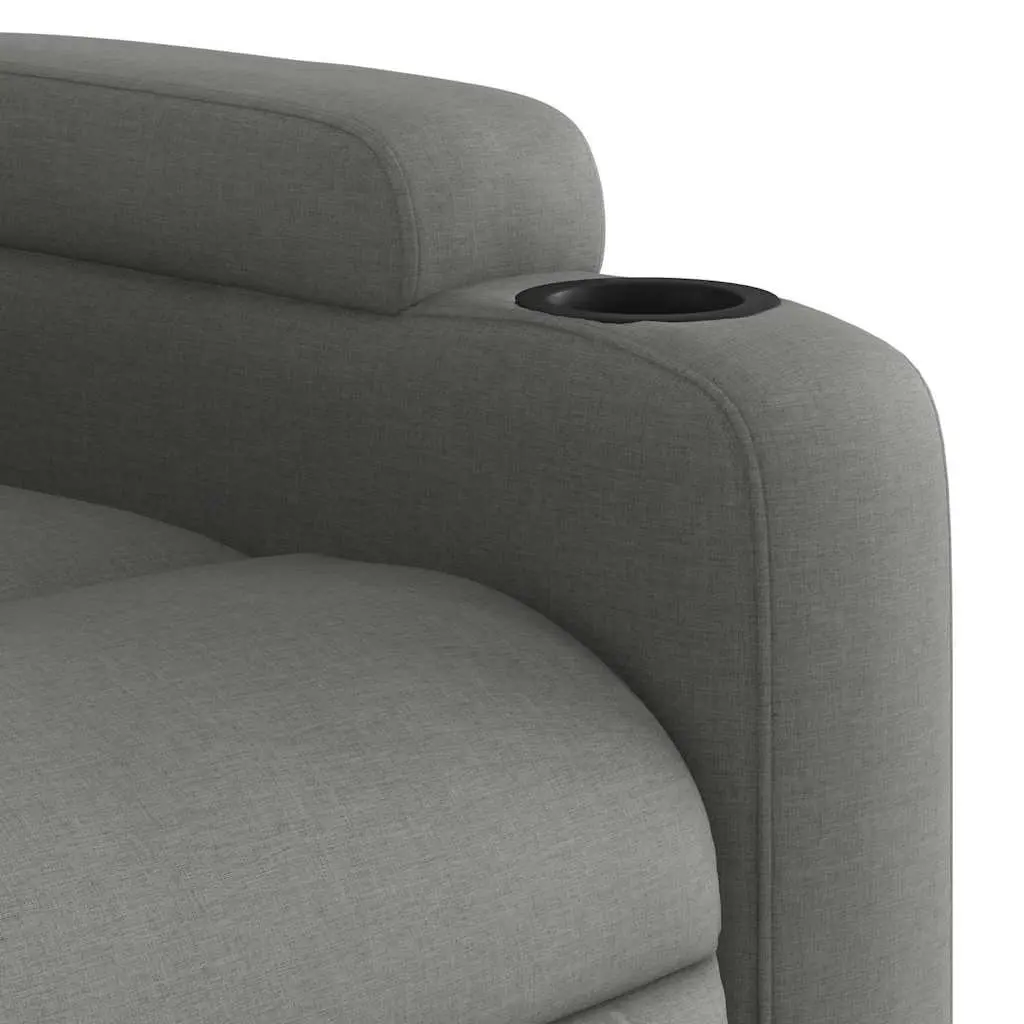 Grey Fabric Recliner for Relaxing Evenings