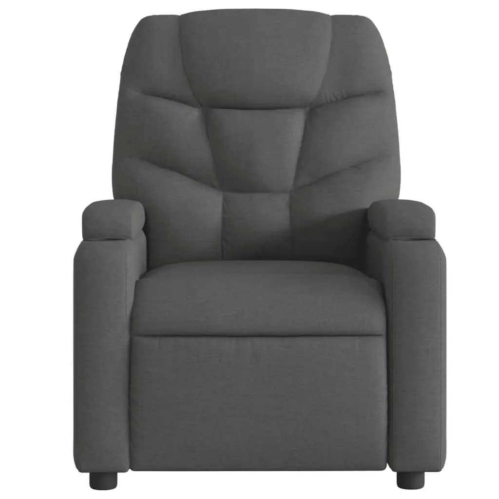 Recliner Chair Manual Recline Armchair Grey