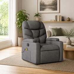 Versatile Grey Recliner Chair for Home Relaxation