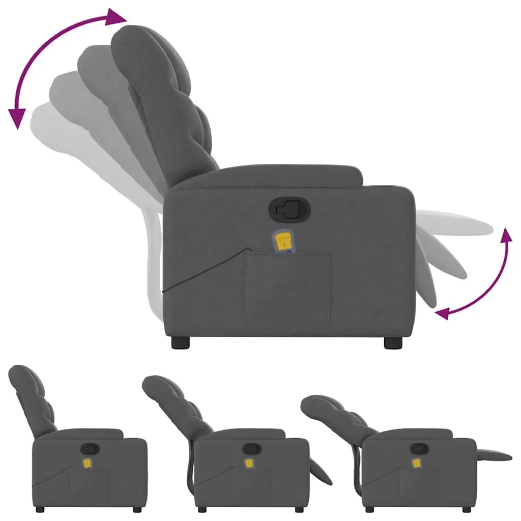 Grey Recliner Chair for Home Relaxation