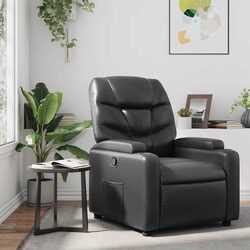 Practical Black Recliner Chair for Home Use
