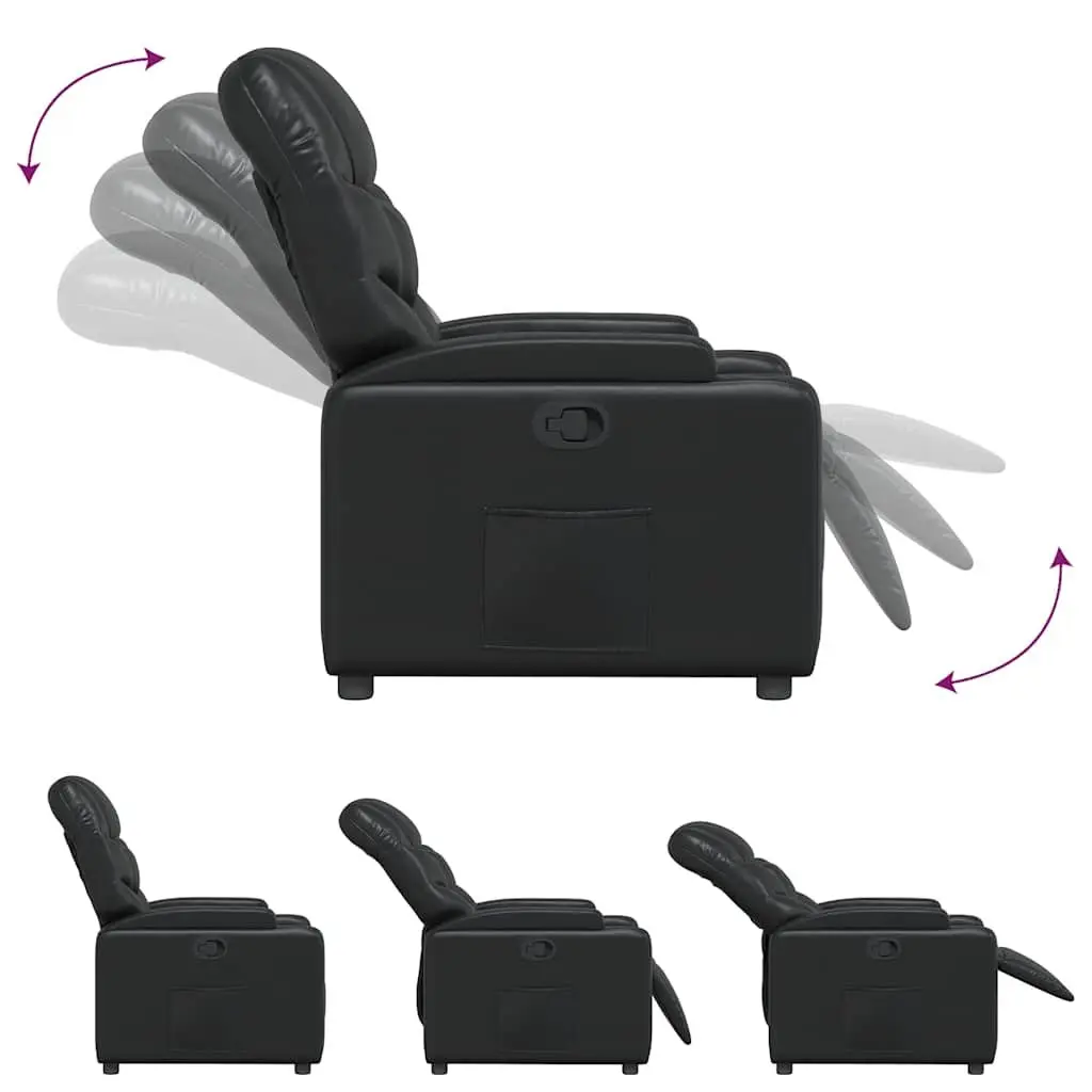 Black Recliner Chair for Home Use