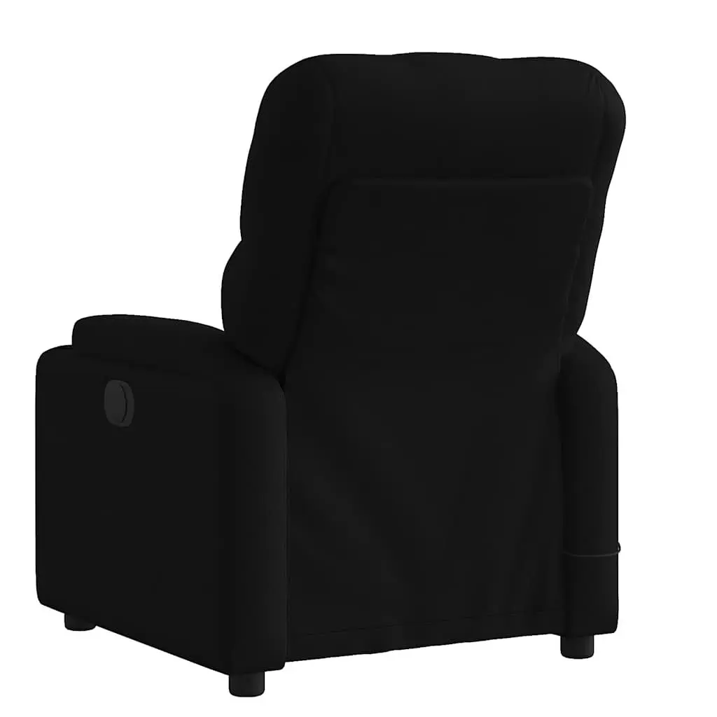 Black Reclining Massage Chair for Relaxation