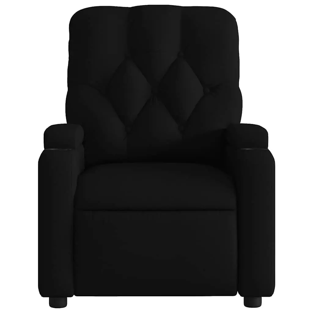 Black Reclining Massage Chair for Relaxation