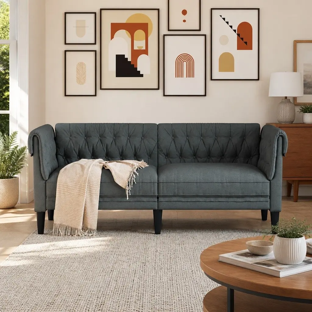 2-Seater Sofa for Lounging and Relaxing