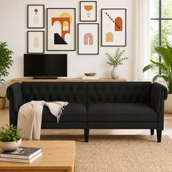 Versatile 3-Seater Chesterfield Sofa for Any Home