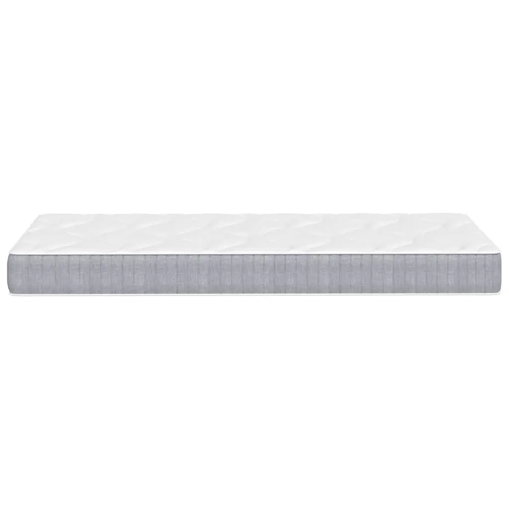 Medium Firm Pocket Spring Mattress Fabric Cover White King Single 107x203cm