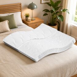 Pocket Spring Mattress Queen Size 152x203 cm Medium Comfort Fabric-Encased Coils