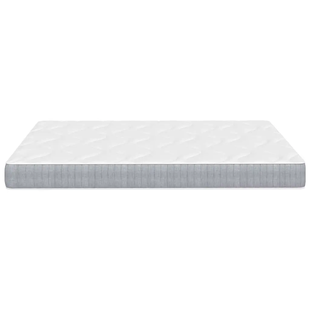 King Size Mattress Medium Firmness Pocket Spring Construction 183x203 cm White