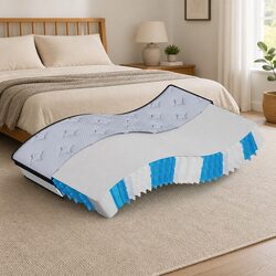 Practical 7-Zone Pocket Spring Mattress for King Singles