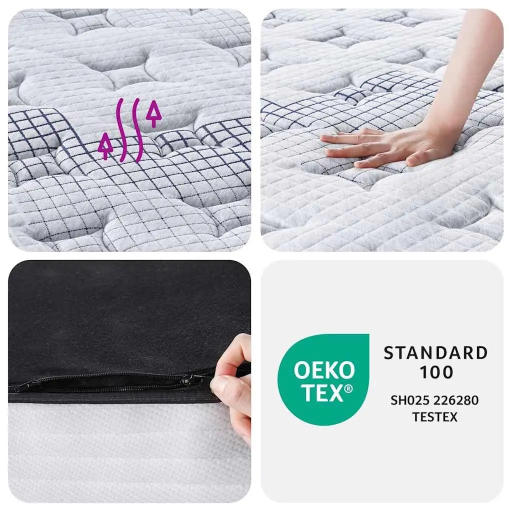 7-Zone Pocket Spring Mattress for King Singles