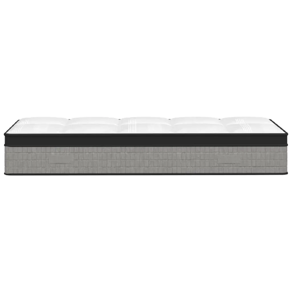 Pocket Spring Mattress 90x190cm White Medium Plus Comfort Support