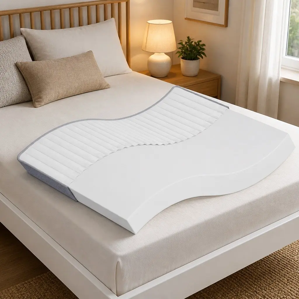 King Size Foam Mattress Medium Soft 183x203 cm Double-Sided Flippable Reversible