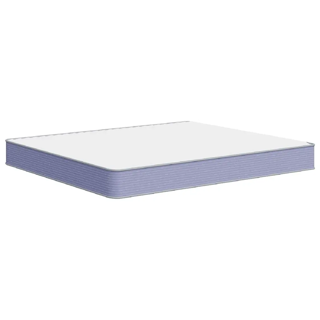 King Size Foam Mattress Medium Soft 183x203 cm Double-Sided Flippable Reversible