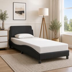 Black Bed Frame with Headboard for Any Bedroom