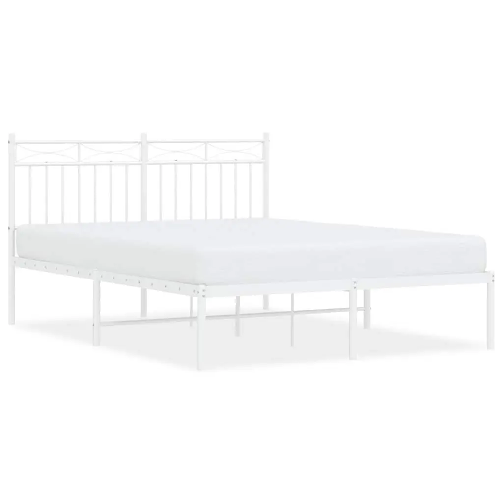Metal Bed Frame 135x190 cm for Any Bedroom Setting