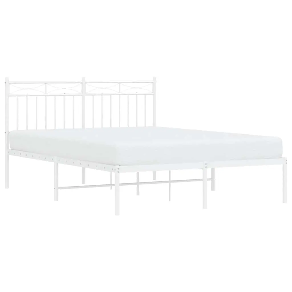 Metal Bed Frame 135x190 cm for Any Bedroom Setting