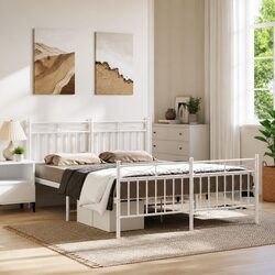 Practical Metal Bed Frame for Everyday Use