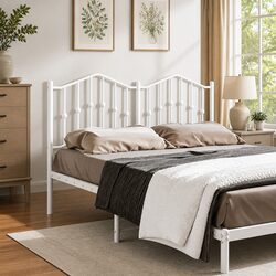 Practical 135 cm Metal Headboard for Comfortable Living