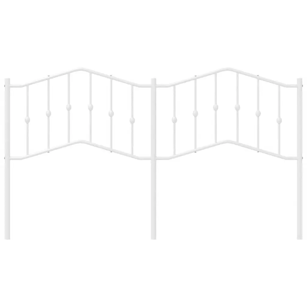 Metal Headboard 180cm Bed Head Bedroom Furniture Sturdy Steel Bed Frame Support