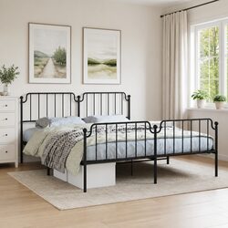 Ideal Metal Bed Frame King for Practical Home Use