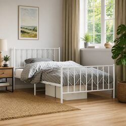 Practical Metal Bed Frame for Your Home Setup