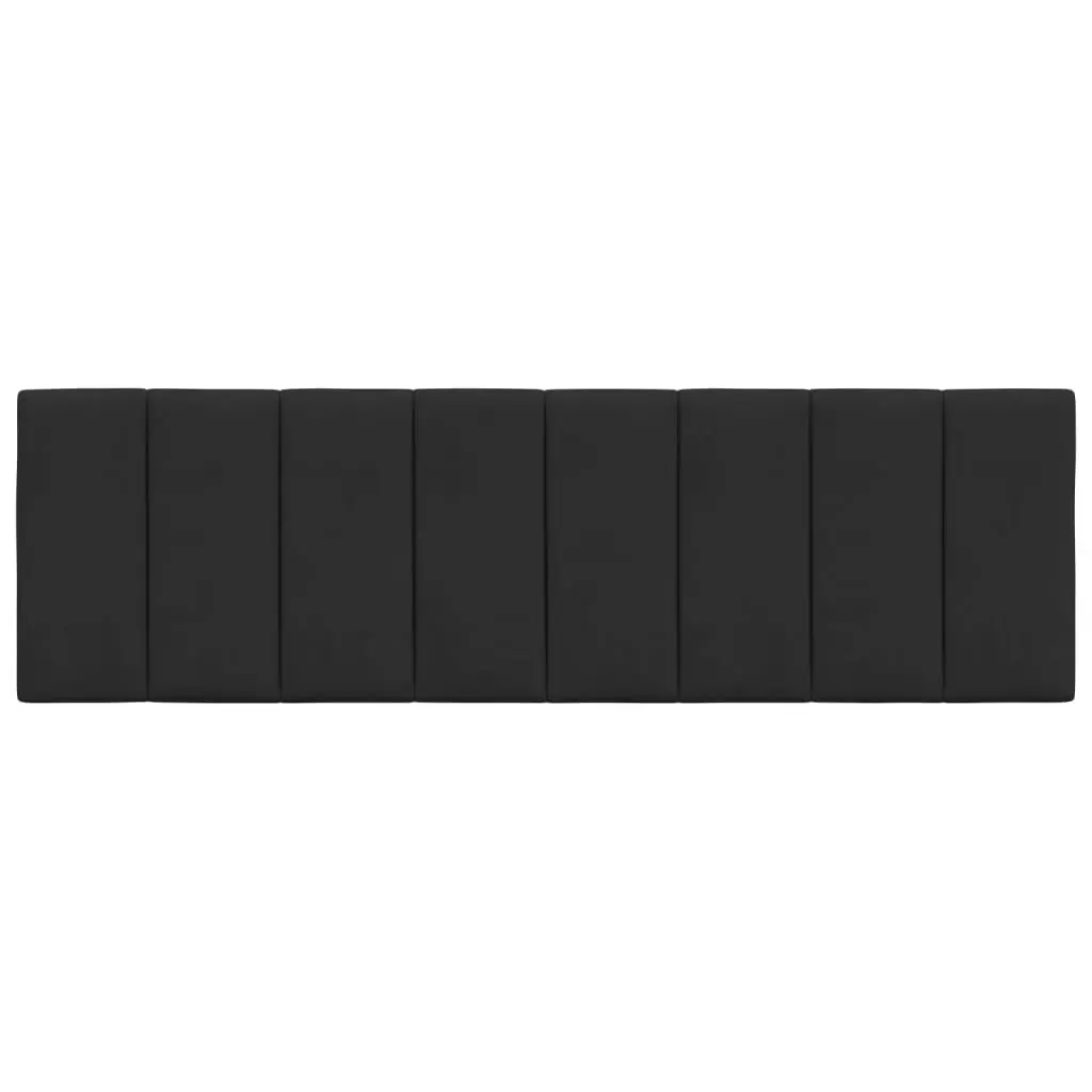 Wall-Mounted Black Velvet Headboard Cushion for Home