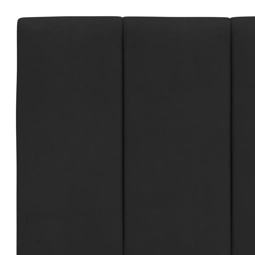Wall-Mounted Black Velvet Headboard Cushion for Home