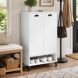 Practical White Shoe Cabinet for Every Home