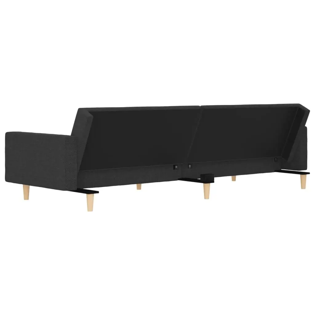 Grey Fabric Sofa Bed with Dual Use