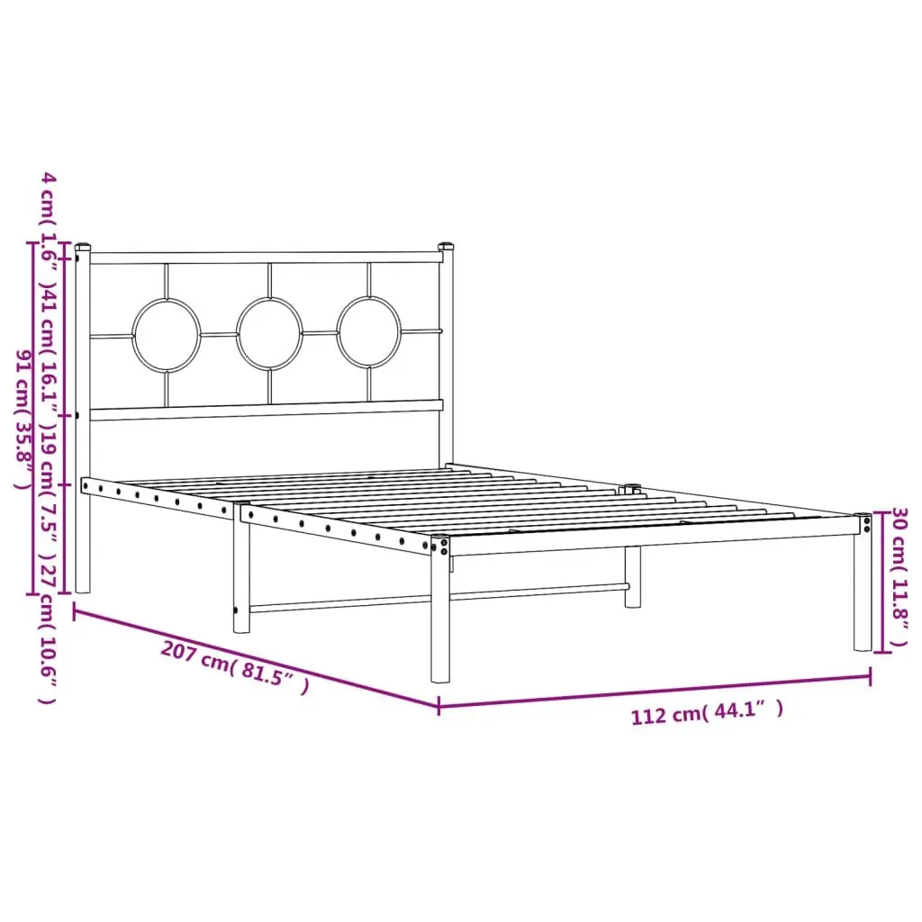 Metal Bed Frame for Every Bedroom