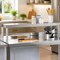 Overshelf for Kitchen and Workshop Use