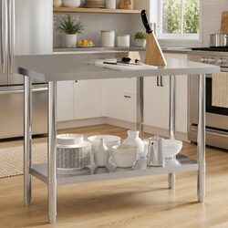 Stainless Steel Prep Table for Home and Business