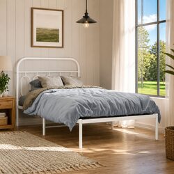 Versatile Metal Bed Frame for Your Bedroom Needs
