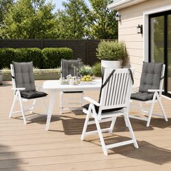 4 Highback Chair Cushions for Versatile Seating