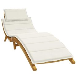 Practical Sun Lounger Cushion for Versatile Use Indoors and Outdoors