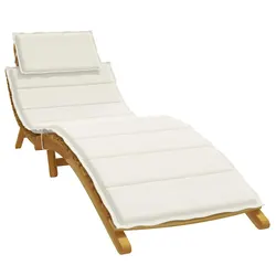 Practical Sun Lounger Cushion for Versatile Use Indoors and Outdoors
