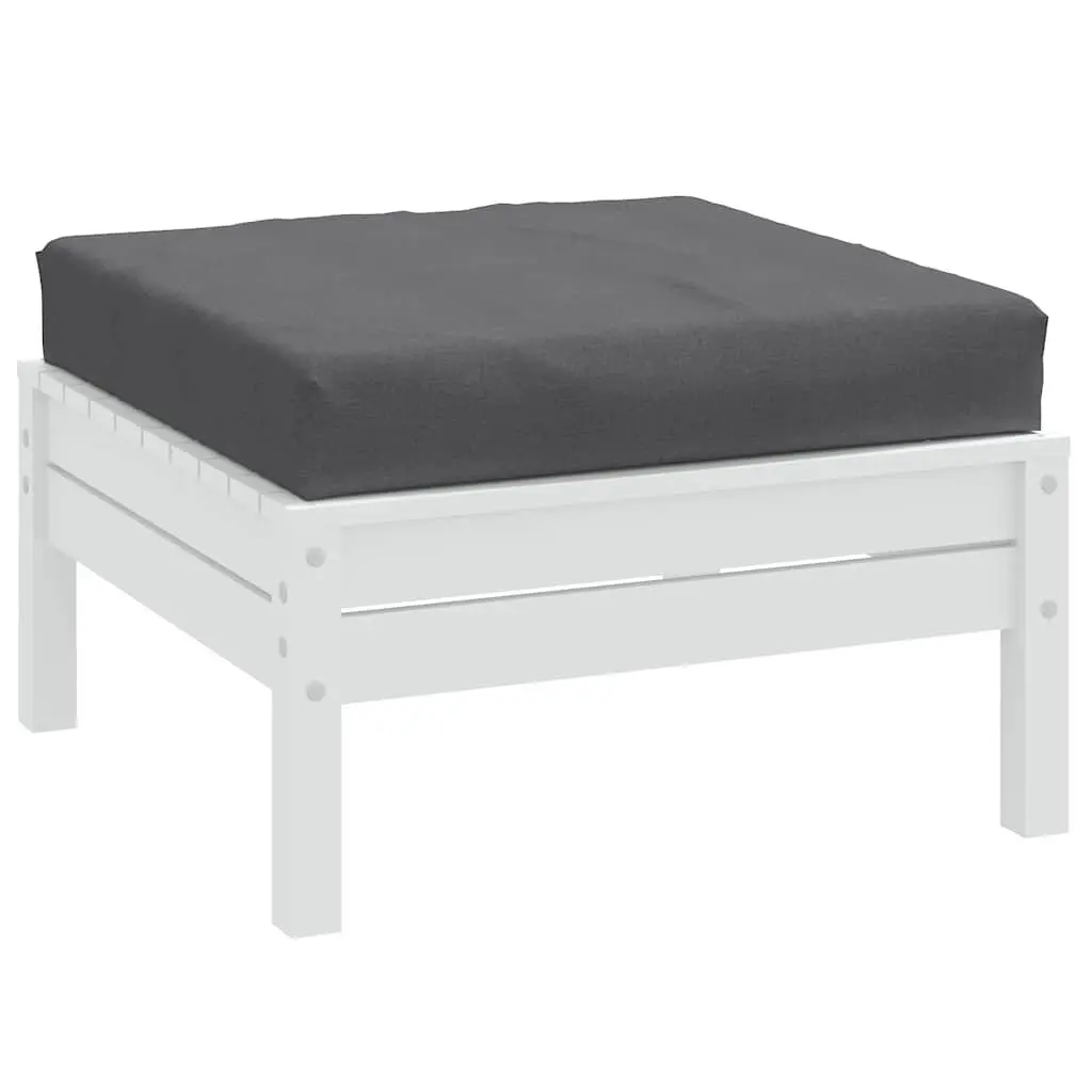 Anthracite Pallet Cushion for Home Use 60x60x9.5 cm