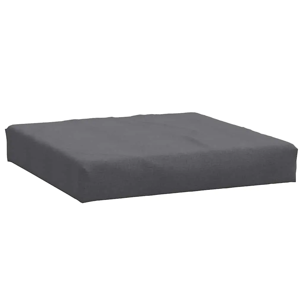 Anthracite Pallet Cushion for Home Use 60x60x9.5 cm