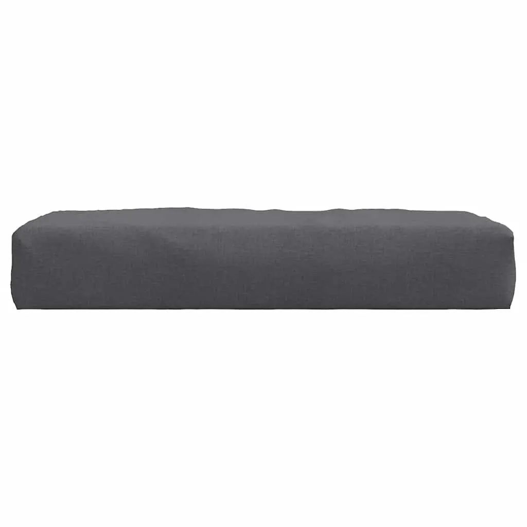 Anthracite Pallet Cushion for Home Use 60x60x9.5 cm