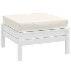 Versatile Cream Pallet Cushion for Indoor and Outdoor Use