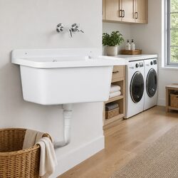 Versatile Utility Sink for Garage and Garden 60x40x28cm