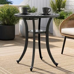 Perfect Garden Table for Your Patio or Balcony Ø48x53cm