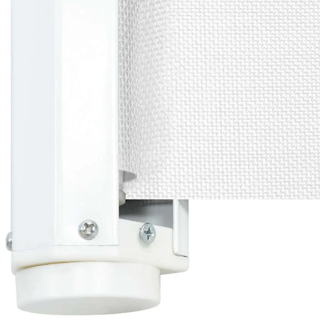 Retractable Pet Gate Polyester and Metal 102.5x125 cm White