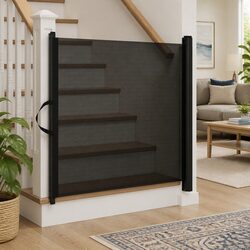 Retractable Pet Barrier for Home Use 82.5 x 125 cm
